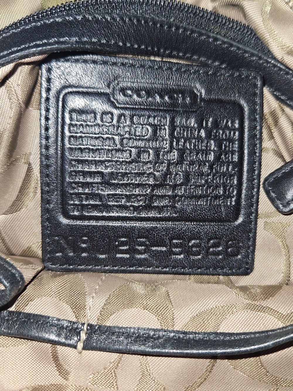 Coach Legacy Slim Duffle Bag Black Leather Hobo Crossbody Shoulder Purse 9326 - Picture 2 of 10